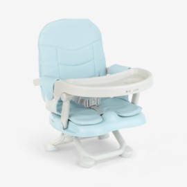 صندلی غذا کیکابو پرتابل آبی pappo —4