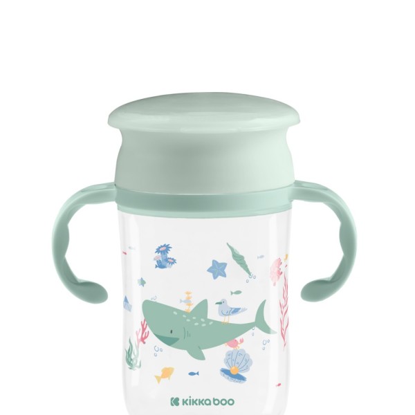 لیوان 360 درجه کیکابو deep sea سبز 300میل