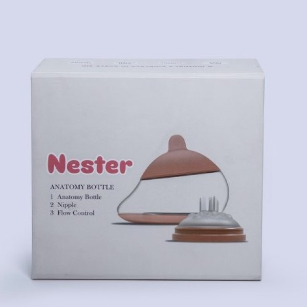 شیشه شیر آناتومی بدن (مشابه سینه مادر) نستر nester