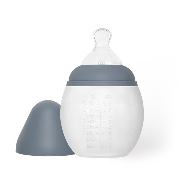 شیشه شیر 240 میل اله رنگ bluegray (دلفینی) شیشه شیر 240 میل اله رنگ bluegray (دلفینی)