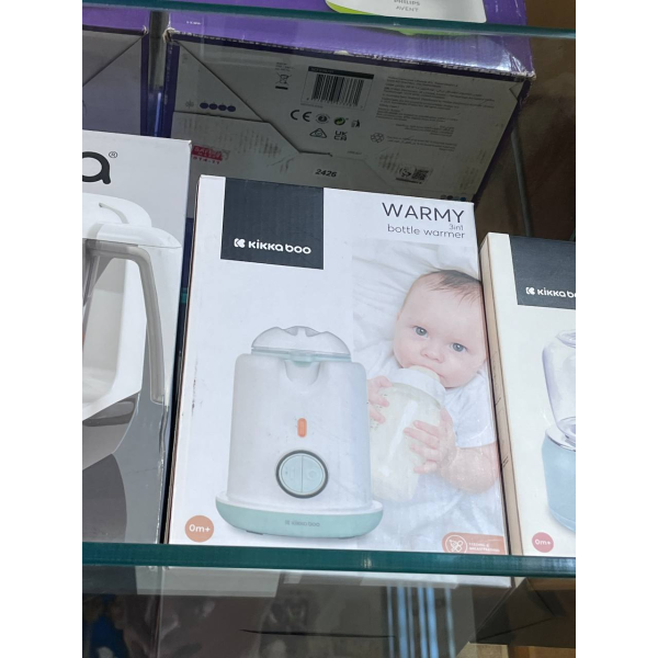 گرم‌کن شیشه شیر سه‌کاره کیکابو مدل Warmy —12