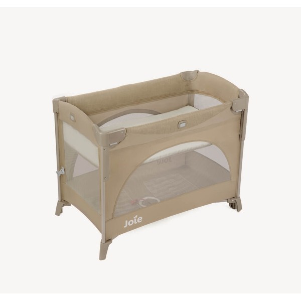 تخت پارک جویی کوبی اسلیپ Joie Kubbie Sleep رنگ تافی کرم —4