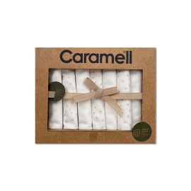دستمال 7 عددی ارگانیک کارامل