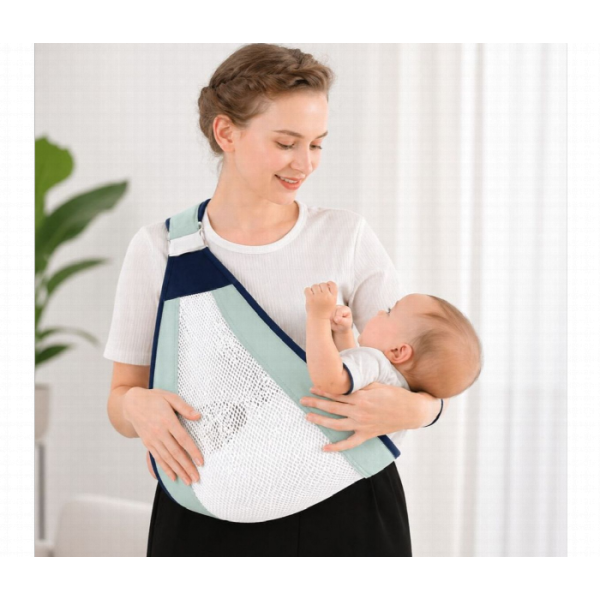 آغوشی پارچه‌ای سبز بیبی اسلینگ Baby Sling —3