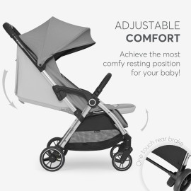 کالسکه مسافرتی ادن طوسی کیکابو eden —6