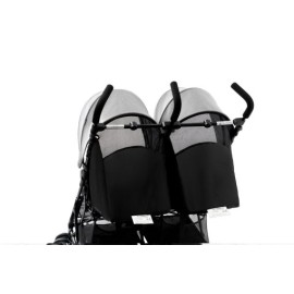 کالسکه دو قلو جیکل مدل Opal twin رنگ طوسی —3