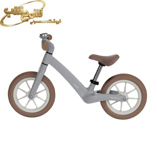 دوچرخه تعادلی کودک کیکابو مدل Lanser رنگ بژ —4