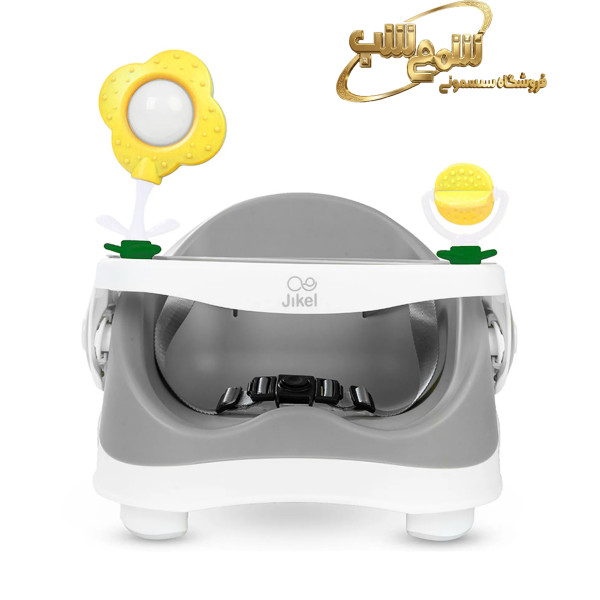 صندلی غذای پرتابل جیکل مدل مودز (modz) رنگ طوسی