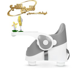 صندلی غذای پرتابل جیکل مدل مودز (modz) رنگ طوسی —4