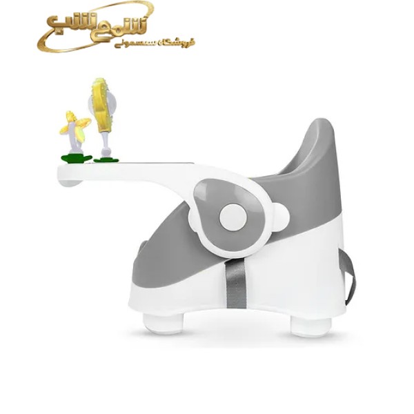 صندلی غذای پرتابل جیکل مدل مودز (modz) رنگ طوسی —5