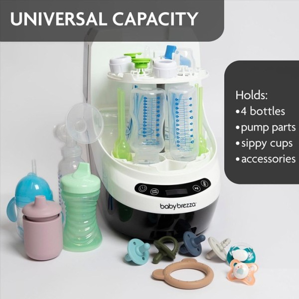 دستگاه شیشه شور و استریل و خشک کن بیبی برزا baby brezza —4