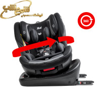 صندلی ماشین جیکل مدل سافرون 360 درجه ( saturn 360) رنگ مشکی