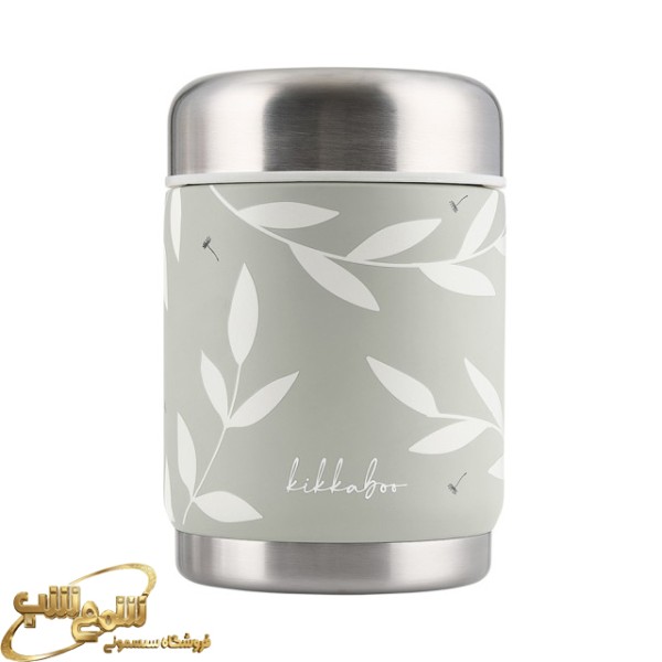 فلاسک غذا استیل کیکابو مدل فلورا Flora رنگ صحرایی