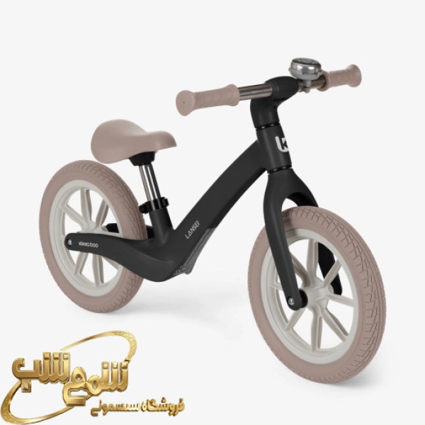 دوچرخه تعادلی کودک کیکابو مدل Lanser رنگ مشکی