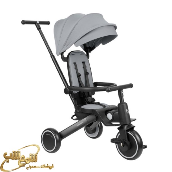 سه چرخه 8in1 کیکابو مدل تیرکس Trix2 رنگ طوسی سه چرخه 8in1 کیکابو مدل تیرکس Trix2 رنگ طوسی