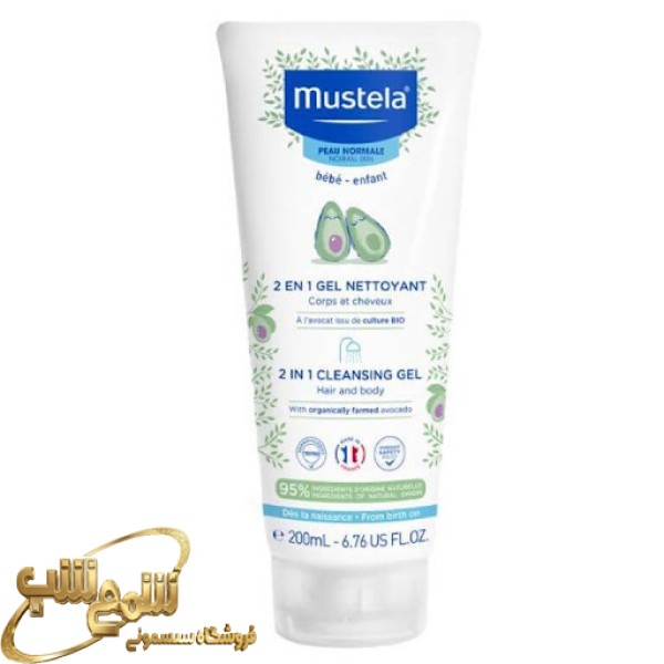 شامپو سر وبدن موستلا mustela شامپو سر وبدن موستلا mustela