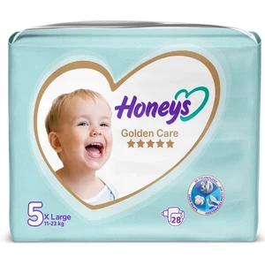 پوشک هانیز Honeys سایز ۵ بسته ۲۸ عددی