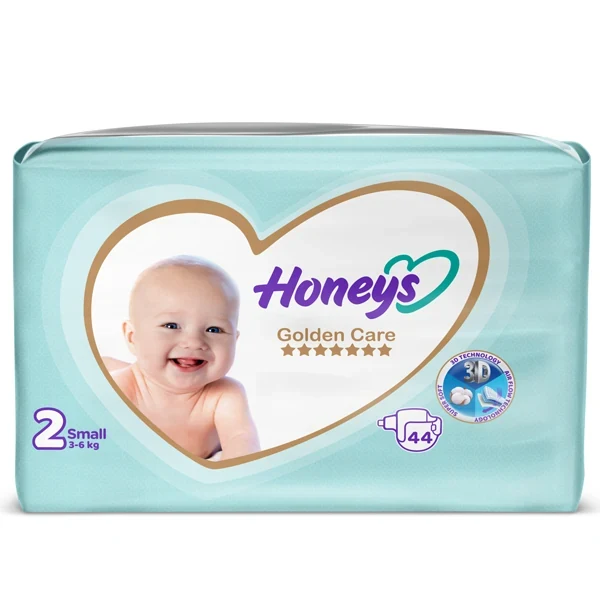 پوشک هانیز Honeys سایز ۲ بسته ۴۴ عددی