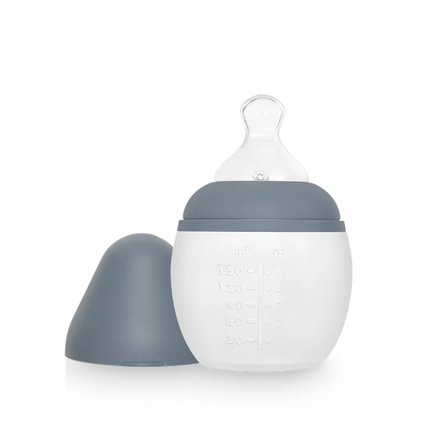 شیشه شیر 150میل اله رنگ bluegray (دلفینی)