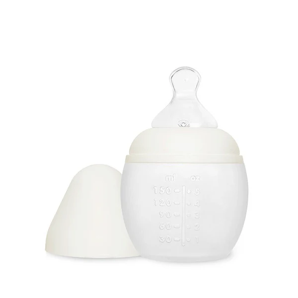 شیشه شیر 150میل اله رنگ milky (شیری) شیشه شیر 150میل اله رنگ milky (شیری)